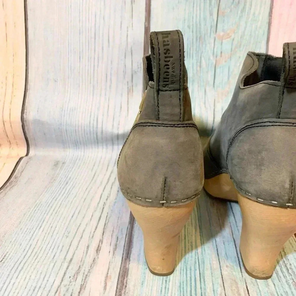 Toffel clog ankle high heel booties - Picture 7 of 13